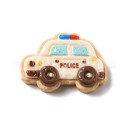 Кабошоны из непрозрачной смолы на тему автомобиля RESI-C056-03C-1