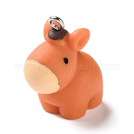 Подвески из анималистичной смолы RESI-I346-01P-04-1