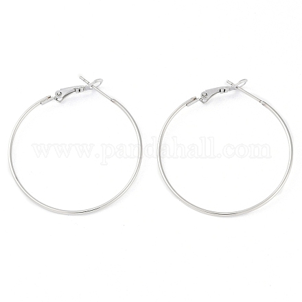 Серьги-кольца из нержавеющей стали 304 STAS-K288-01P-1