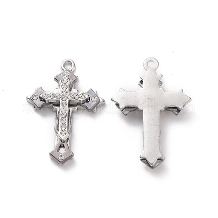 Two Tone Alloy Pendant FIND-H041-08BP-1