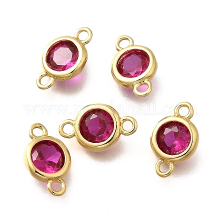 Подвески из латуни с кубическим цирконием KK-Q043-24G-03-1