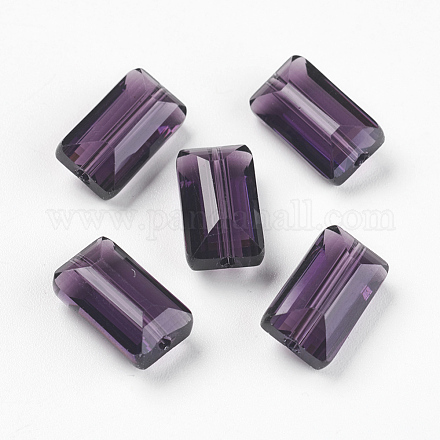 Abalorios de cristal austriaco de imitación SWAR-F081-6x12mm-27-1