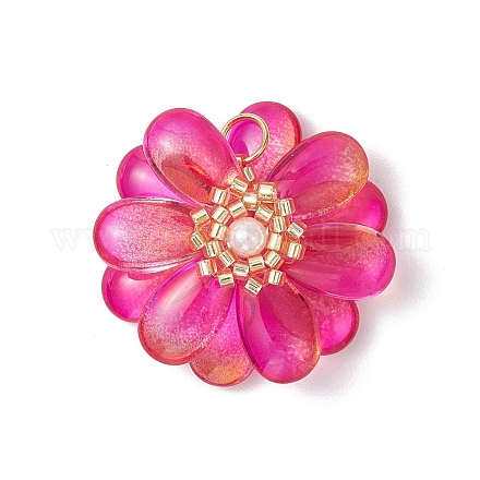 Прозрачные стеклянные подвески PALLOY-MZ00723-08-1