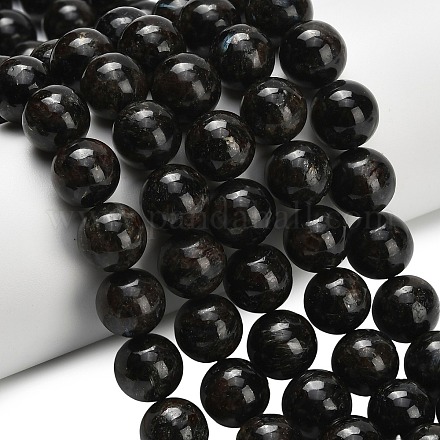 Бусины из натурального глаукофана G-L642-B03-12mm-1