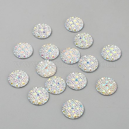 Кабошоны из смолы&nbsp;RESI-WH0038-31B-1