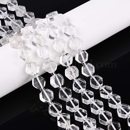 Природных кристаллов кварца бисер нитей G-P534-A23-01-1