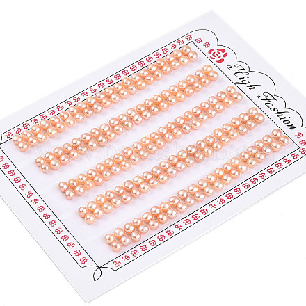 Бусины из натурального культивированного пресноводного жемчуга класса 3а PEAR-N018-3A-3540B-1