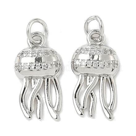 Латунные микро проложить кубического циркония подвески KK-I355-01P-01-1