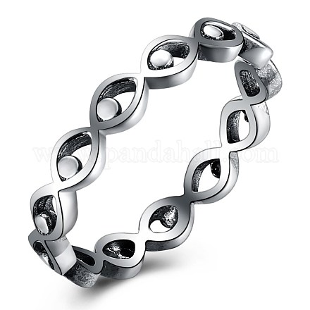 Новые моды thai 925 кольца из стерлингового серебра RJEW-BB33758-6-1
