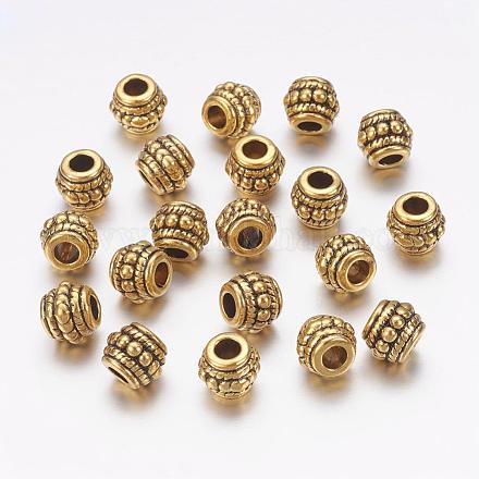 Tibetan Style Alloy Beads X-GLF0009Y-NF-1