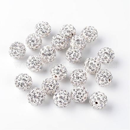 Abalorios de Diamante de imitación de arcilla polímero RB-H284-10MM-001-1