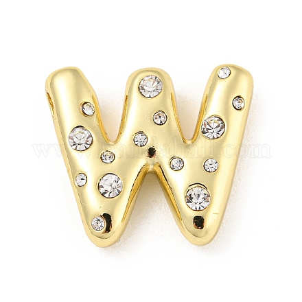 Латунные микропаве прозрачные подвески с фианитом KK-E093-04G-W-1