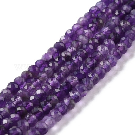 Natural Amethyst Beads Strands G-K312-14B-1