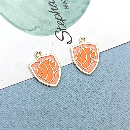 Подвески из эмали и сплава PW-WG73891-02-1