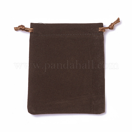 ビロードのパッキング袋  巾着袋  コーヒー  12~12.6x10~10.2cm TP-I002-10x12-04-1