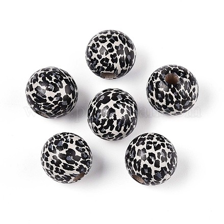 Набивные шима деревянные бусины WOOD-N017-01B-1