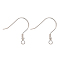 925 Sterling Silver Earring Hooks, with 925 Stamp, Silver, 18x19x2mm, Hole: 1.5mm, 24 Gauge, Pin: 0.5mm
