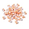 Handmade Polymer Clay Beads, Animal, Orange, Fox, 8x8x4mm, Hole: 1.6mm