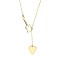 Simple and Stylish Stainless Steel Lariat Necklaces, Sweater Chain Necklace for Women, Guitar