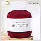 Silk Cotton Yarns, for Knitting Crochet Supplies, Dark Red, 1.5mm