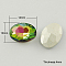 Glass Pointed Back Rhinestone, Back Plated, Faceted, Oval, Colorful, 10x14x4mm