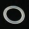 Rubber O Ring Connectors, Linking Ring, White, 16x2mm, Inner Diameter: 12mm