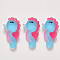 Translucent Frosted Resin Cabochons, Sea Horse, Deep Sky Blue, 29~30x16~17x6mm