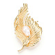 Broches de perlas barrocas naturales para mujer JEWB-N001-10G-1