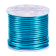 BENECREAT 9 Gauge/3mm Tarnish Resistant Jewelry Craft Wire 17m Bendable Aluminum Sculpting Metal Wire for Jewelry Craft Beading Work - Deepskyblue AW-BC0001-3mm-14-1