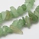 Natürlichen grünen Aventurin Perlen Stränge G-F328-24-3