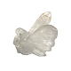 Décorations d'affichage d'ange et de fée en cristal de quartz naturel PW-WG22967-03-1