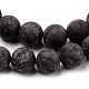 Natural Snowflake Obsidian Beads Strands G-Q462-72-10mm-2