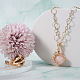 Cheriswelry 5 шт. 5 стильные подвески из натуральных драгоценных камней G-CW0001-04-8
