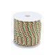 Ronde chaîne fil polyester cordons colorés OCOR-L012-01-2
