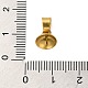 304 ciondolo a forma di spilla con perle a forma di tazza in acciaio inossidabile STAS-D013-03E-G-3