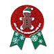 Ciondoli acrilici a tema natalizio SACR-P022-06A-01-1