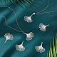 Unicraftale 50pcs 201 pendentifs en filigrane en acier inoxydable STAS-UN0051-13-2