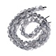 Chapelets de perles en pierre de lune synthétique G-E573-01A-06-2