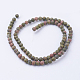 Chapelets de perles en unakite naturelle G-G735-67F-4mm-2