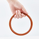 Manico della borsa a forma di anello in plastica abs AJEW-CA0001-13-3