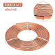 BENECREAT 10m (32FT) 5mm Wide Flat Jewelry Craft Wire 18 Gauge Aluminum Wire for Bezel AW-BC0003-04A-B-3
