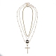 Chain Necklaces & Pendant Necklaces Sets NJEW-JN02935-2
