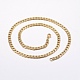 304 set di gioielli a catena cordolo in acciaio inox SJEW-F169-01G-3