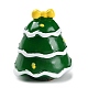 Resin Chirstmas Tree Ornaments DJEW-P005-01E-01-1