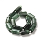 Fili di perle di quarzo smeraldo naturale G-N327-06-34-3