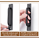 粘着式アルミ合金ドアノブ20個  ブラック  148x25x35mm&nbsp;FIND-WA0001-04-3