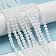 Supports de perles de verre opaques EGLA-A035-P4mm-D01-3