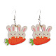 Pendientes colgantes de acrílico de Pascua&nbsp;FS-WG15F89-01-1