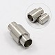 Stainless Steel Magnetic Clasps STAS-H048-M-3
