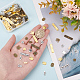 FINGERINSPIRE 216 Pcs 18 Styles Alloy Word Charms Pendants Handmade Made with Love Charms Oval/Heart/Rectangle/Hand/Flower Shapes Jewelry Making Accessories for DIY Necklaces FIND-FG0002-04-3